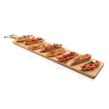 Logo trade promotional merchandise photo of: Ukiyo bamboo large serving board