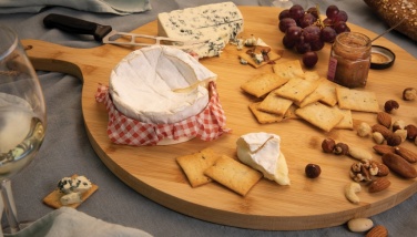 Logotrade promotional gift picture of: Ukiyo bamboo round serving board