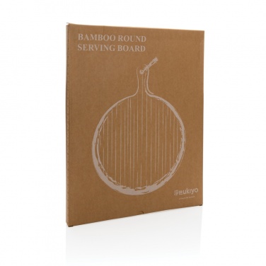 Logotrade advertising products photo of: Ukiyo bamboo round serving board