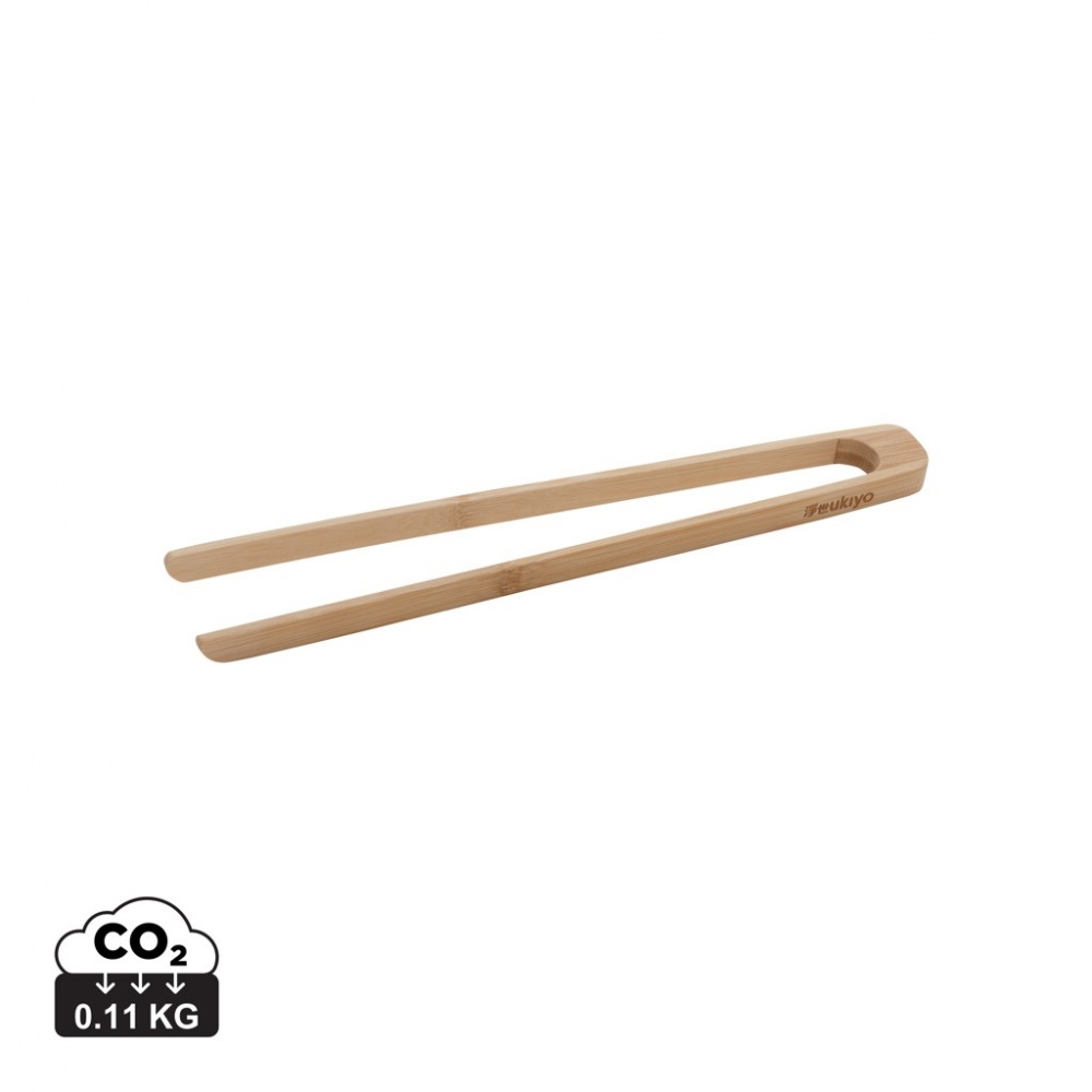 Logotrade business gift image of: Ukiyo bamboo serving tongs