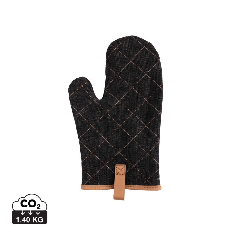 Logo trade advertising products picture of: Deluxe canvas oven mitt