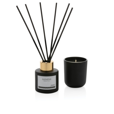 Logo trade corporate gift photo of: Ukiyo candle and fragrance sticks gift set