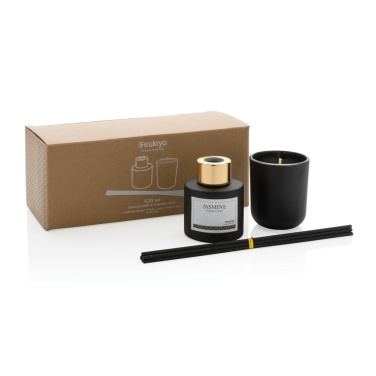 Logotrade promotional merchandise photo of: Ukiyo candle and fragrance sticks gift set