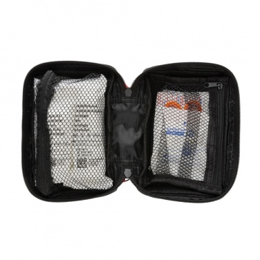 Logo trade advertising products picture of: RCS recycled nubuck PU pouch  first aid set