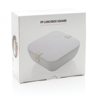Logotrade corporate gift image of: PP lunchbox square
