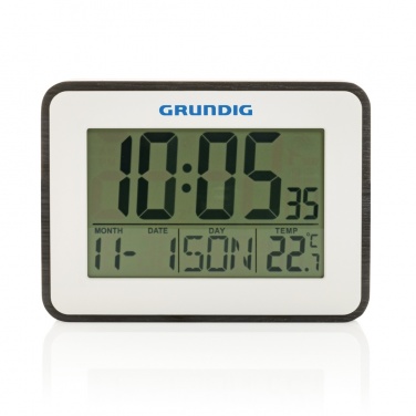 Logo trade business gift photo of: Grundig weatherstation alarm and calendar
