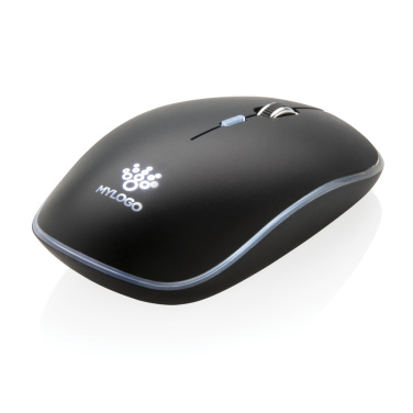 Logotrade promotional product image of: Light up logo wireless mouse