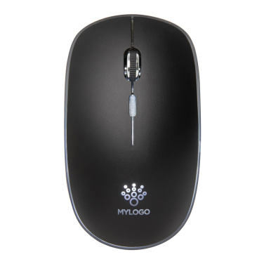 Logotrade promotional giveaway image of: Light up logo wireless mouse