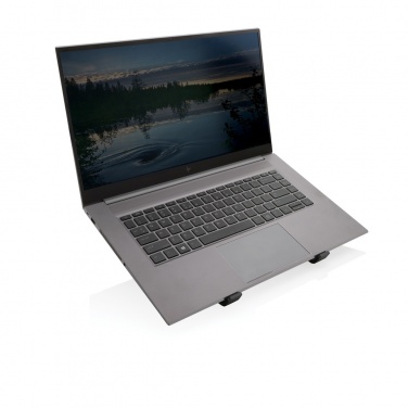 Logotrade promotional giveaway image of: Terra RCS recycled aluminium universal laptop/tablet stand