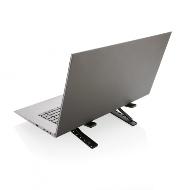 Logotrade promotional merchandise photo of: Terra RCS recycled aluminium universal laptop/tablet stand