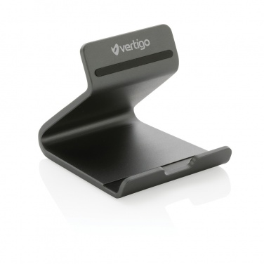 Logo trade promotional giveaways picture of: Terra RCS recycled aluminium tablet & phone stand