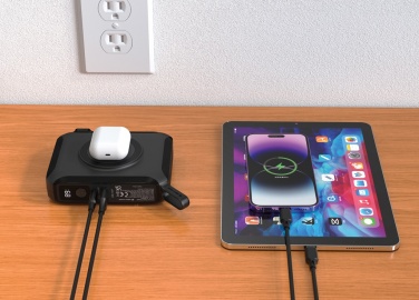 Logotrade promotional giveaways photo of: Urban Vitamin Oxnard 5 in 1 65W universal charger