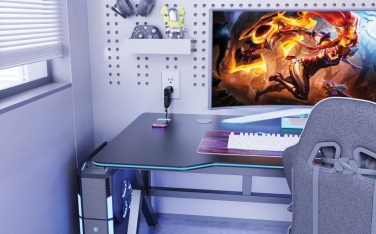 Logo trade promotional giveaways picture of: Urban Vitamin Oxnard 5 in 1 65W universal charger