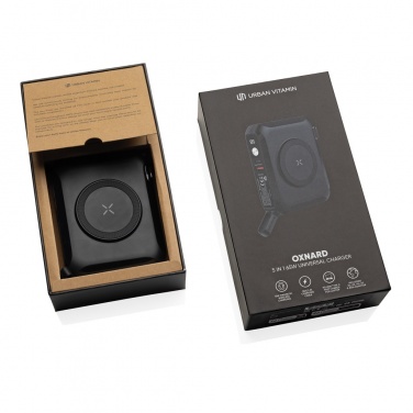 Logotrade promotional merchandise image of: Urban Vitamin Oxnard 5 in 1 65W universal charger