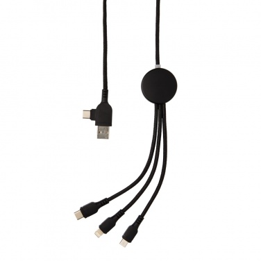 Logo trade promotional products picture of: Light up logo 6-in-1 cable