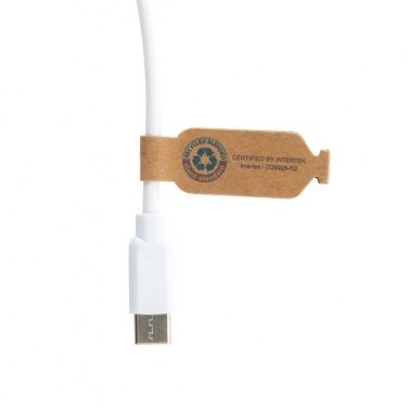 Logotrade promotional merchandise photo of: RCS recycled plastic Ontario 6-in-1 cable
