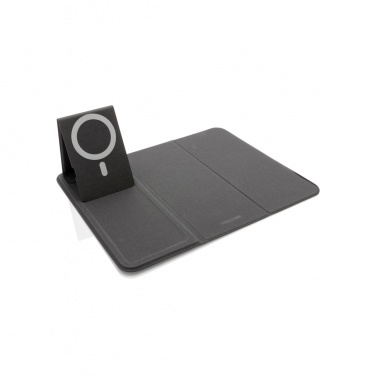 Logo trade corporate gift photo of: Artic Magnetic 10W wireless charging phonestand
