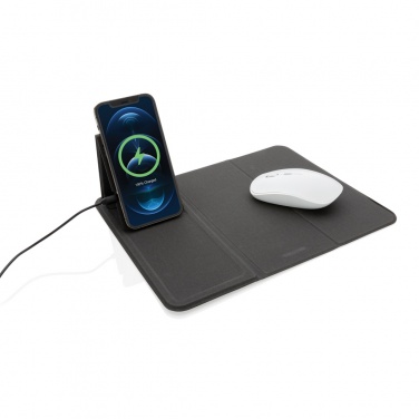 Logo trade promotional gifts picture of: Artic Magnetic 10W wireless charging phonestand