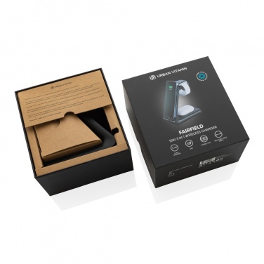 Logo trade advertising products picture of: Urban Vitamin Fairfield 3 in1 RCS rplastic charger
