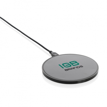 Logotrade advertising product image of: RCS standard recycled plastic 10W wireless charger