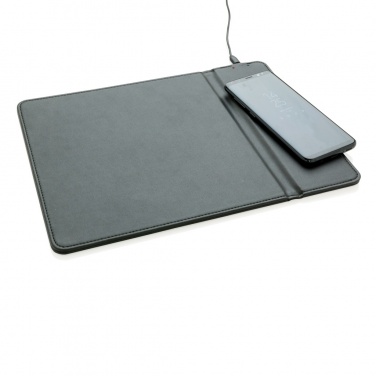 Logo trade corporate gift photo of: Mousepad with 5W wireless charging