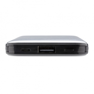 Logotrade promotional product picture of: 5.000 mAh Pocket Powerbank with integrated cables