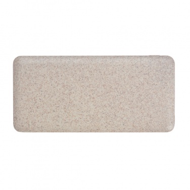 Logotrade promotional product picture of: 10.000 mah wheat straw powerbank