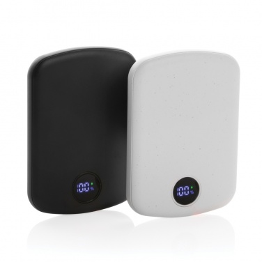 Logo trade corporate gift photo of: MagBoost RCS recycled plastic 5000 mah magnetic powerbank