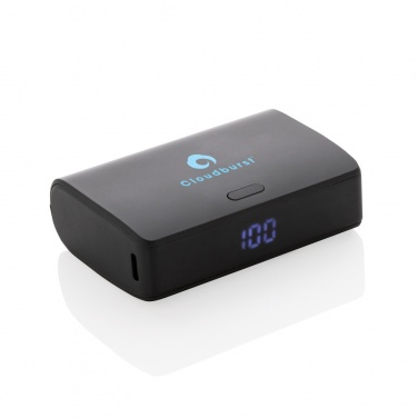 Logotrade promotional item picture of: FlashCharge RCS rplastic 10000 mah fast charge powerbank