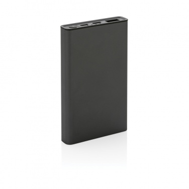 Logotrade promotional giveaway image of: Terra RCS recycled aluminium powerbank 5.000 mAh