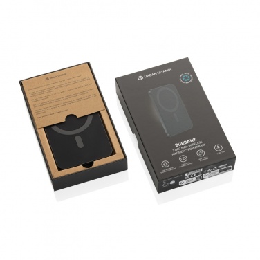 Logo trade promotional merchandise image of: Urban Vitamin Burbank RCS plastic/alu  3000 mah powerbank