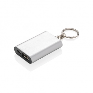 Logo trade promotional gifts picture of: 1.000 mAh keychain powerbank