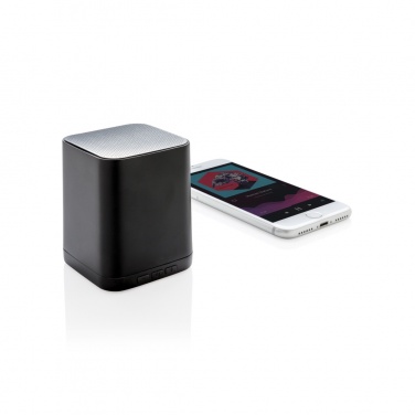 Logo trade promotional giveaways image of: Light up logo wireless speaker