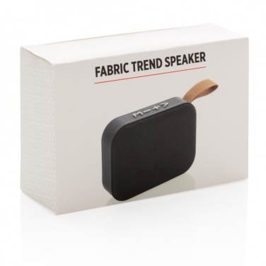 Logo trade business gift photo of: Fabric trend speaker