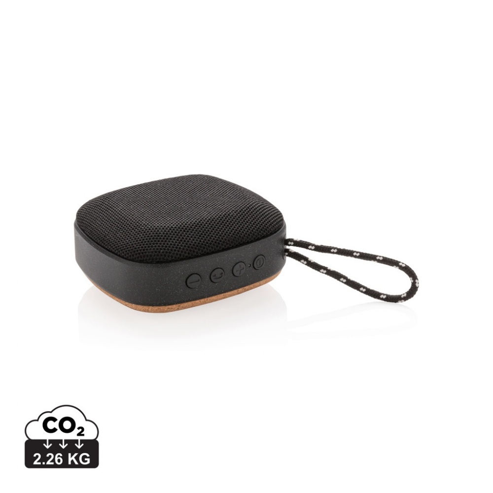 Logo trade business gifts image of: Baia 5W wireless speaker