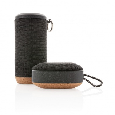 Logotrade promotional gift image of: Baia 10W wireless speaker, cork