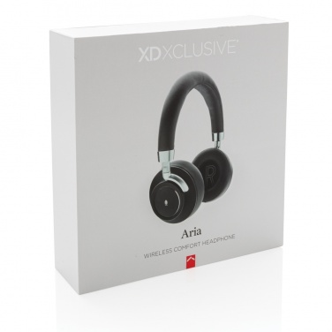 Logo trade promotional gifts picture of: Aria Wireless Comfort Headphones