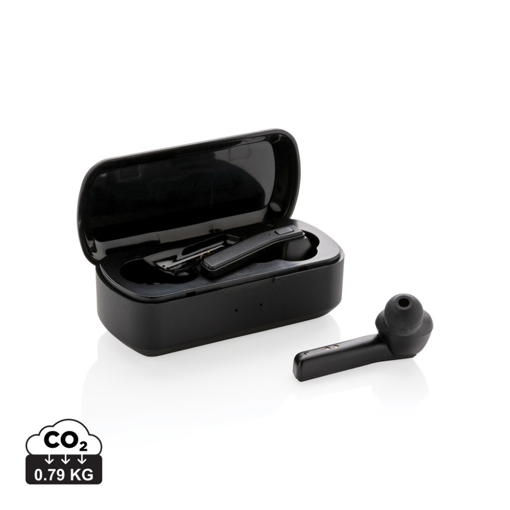 Logotrade promotional gift image of: Free Flow TWS earbuds in charging case