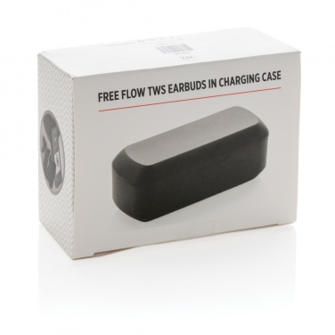 Logotrade corporate gift picture of: Free Flow TWS earbuds in charging case
