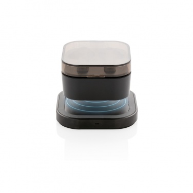 Logotrade business gifts photo of: TWS earbuds in wireless charging case