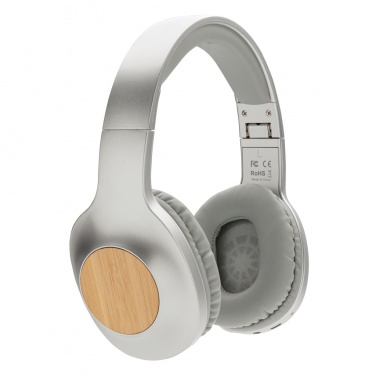 Logotrade corporate gift picture of: Dakota Bamboo wireless headphone