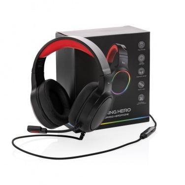 Logotrade promotional merchandise photo of: RGB gaming headset
