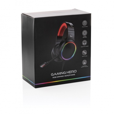 Logotrade promotional item picture of: RGB gaming headset