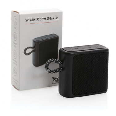 Logotrade advertising product image of: Splash IPX6 3W speaker