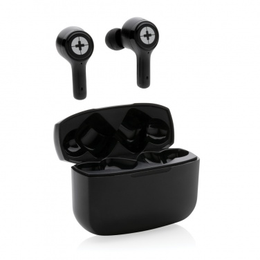 Logo trade corporate gifts picture of: Swiss Peak ANC TWS earbuds