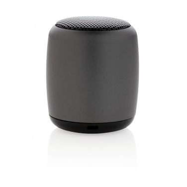 Logotrade promotional products photo of: Mini aluminium wireless speaker