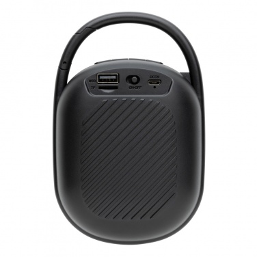 Logotrade promotional giveaways photo of: RCS recycled plastic Lightboom 5W Clip speaker