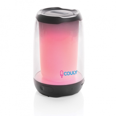 Logotrade advertising product picture of: RCS recycled plastic Lightboom 5W speaker