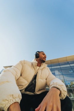 Logo trade promotional gifts picture of: Urban Vitamin Cupertino RCS rplastic ANC headphone