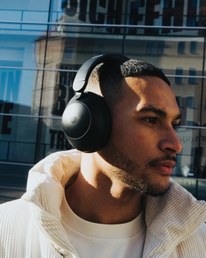 Logotrade business gift image of: Urban Vitamin Cupertino RCS rplastic ANC headphone